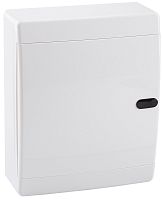 Бокс пластиковый Кэаз OptiBox ЩРН-П-18 P-CNN-1-18-IP41 (290х236х102мм) IP40 белая дверца картинка 